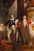 Benjamin West Prince Edward and William IV of the United Kingdom oil painting artist